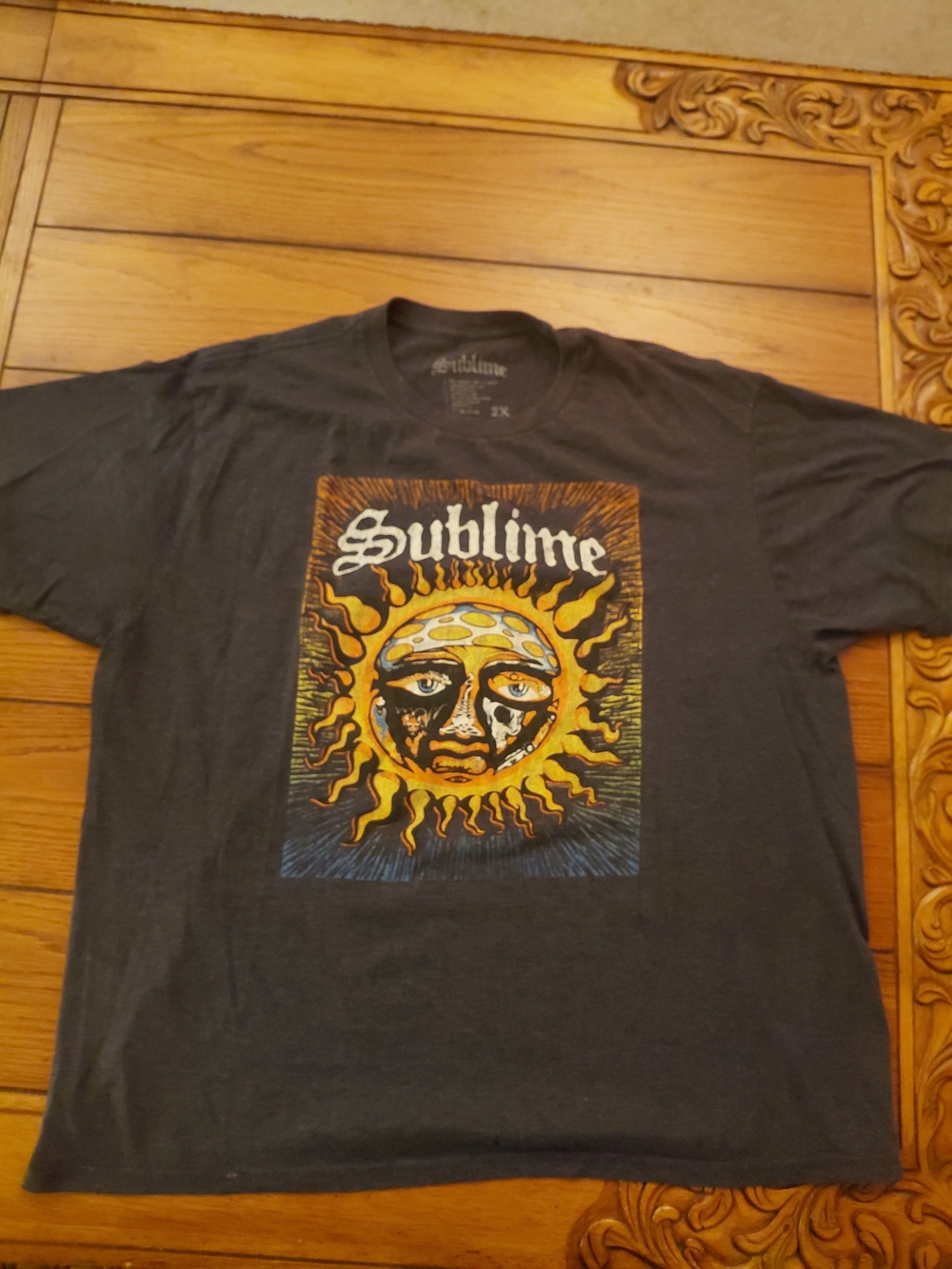 Sublime Black Short-Sleeve Graphic Tee